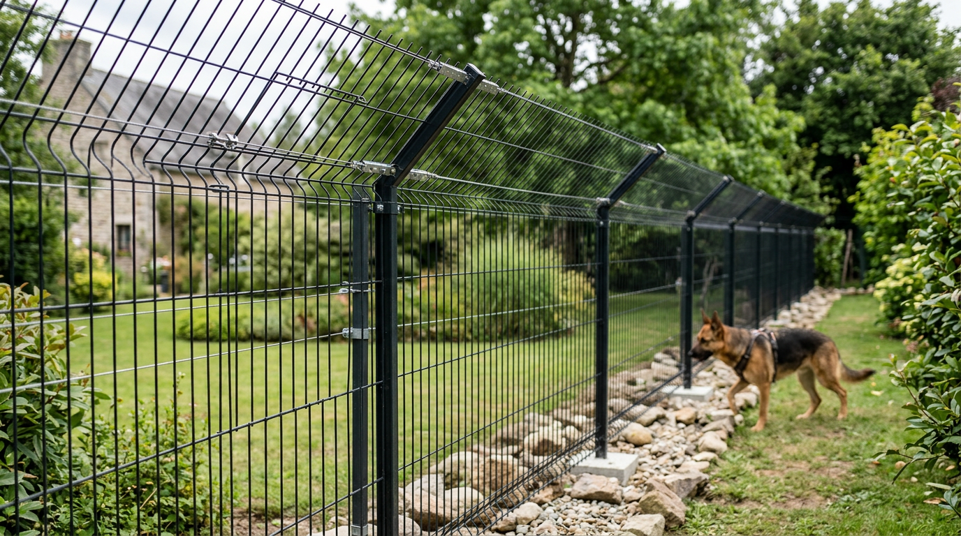 Solution pour chien fugueur : Guide Complet & Comparatif 2025 : 4. aménagements physiques : le renforcement du terrain