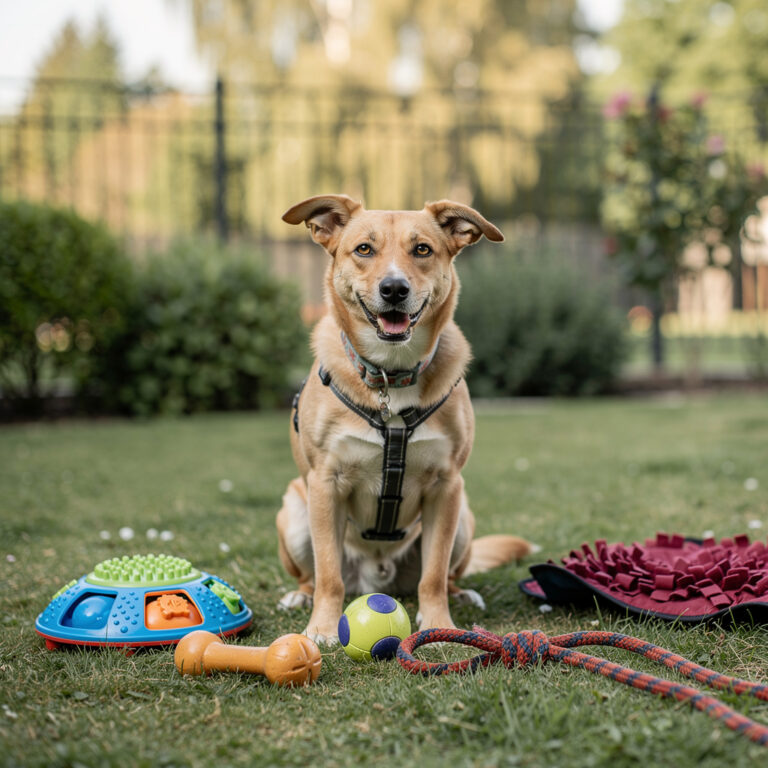 Quels jouets ou activités pour occuper un chien fugueur ?