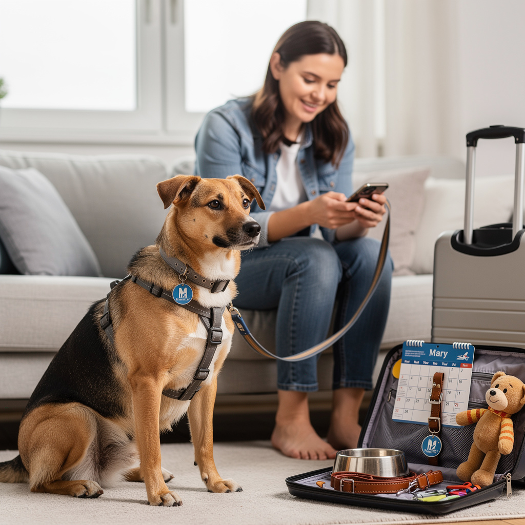 Comment faire garder un chien fugueur pendant les vacances ?