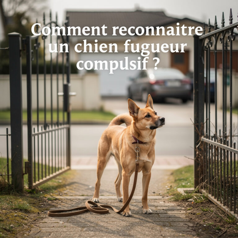 Comment reconnaitre un chien fugueur compulsif ?