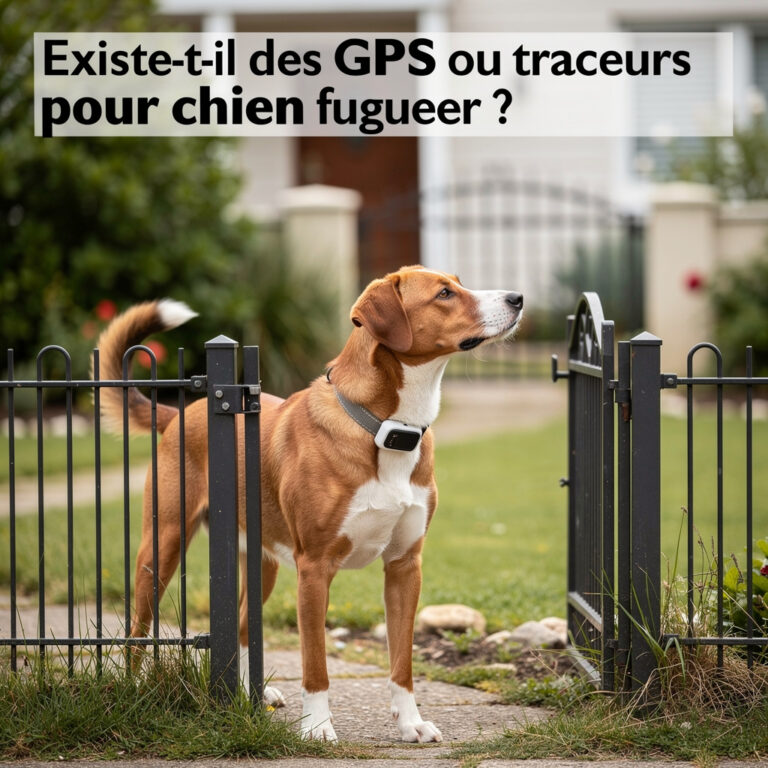 Existe-t-il des GPS ou traceurs pour chien fugueur ?