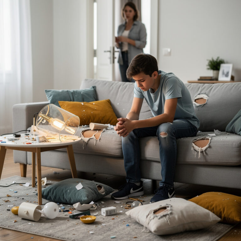 Comment la destruction du mobilier après une fugue est-elle liée à l’anxiété ?