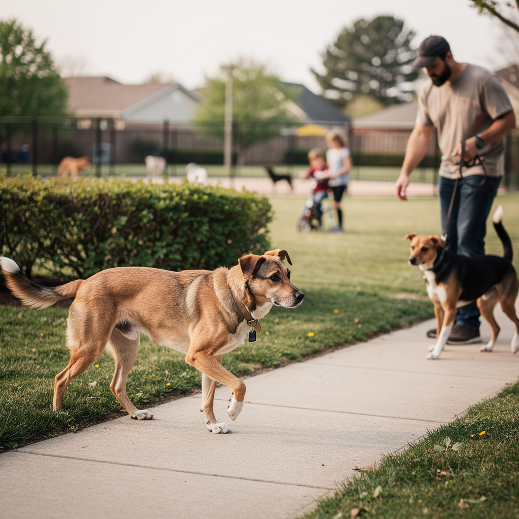 Est-ce dangereux pour les autres animaux ou personnes si mon chien fugue ?