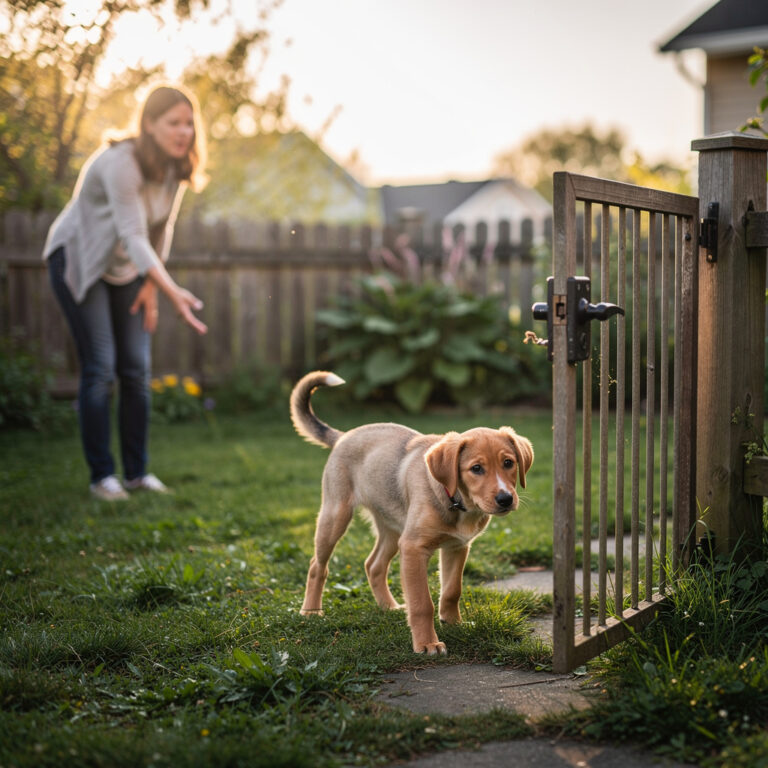 Pourquoi un chiot commence-t-il à fuguer soudainement ?