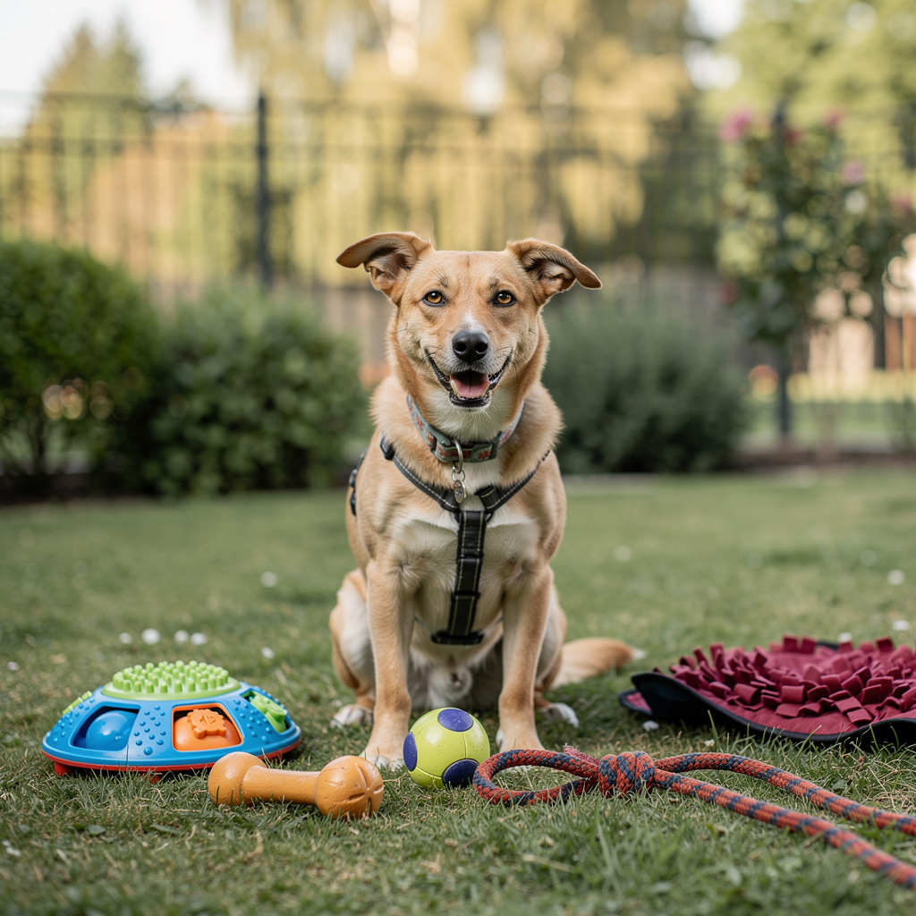 Quels jouets ou activités pour occuper un chien fugueur ?